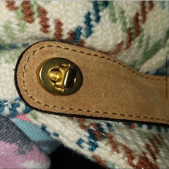 🦄RARE COACH CLASSIC TATTERSALL PLAID NEWSBOY NWOT, PRISTINE CONDITION - Picture 9 of 10